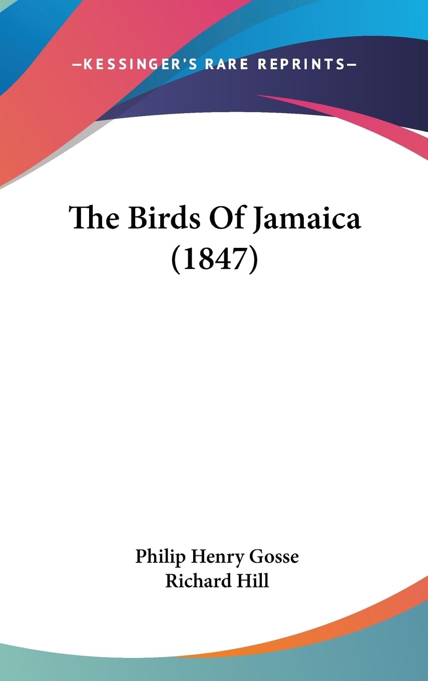 The Birds Of Jamaica (1847),Used