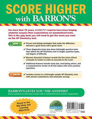 Barron's AP Chemistry,Used
