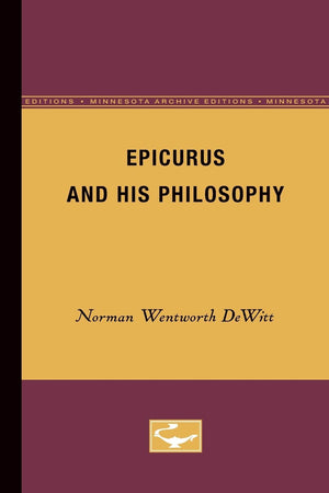 Epicurus And His Philosophy (Minnesota Archive Editions),Used