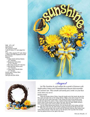 Welcome Wreaths: Elegant Arrangements for Your Home,Used