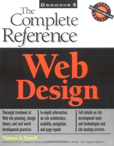 Web Design: The Complete Reference,Used