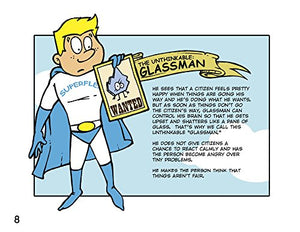 Superflex Takes On Glassman And The Team Of Unthinkables,Used