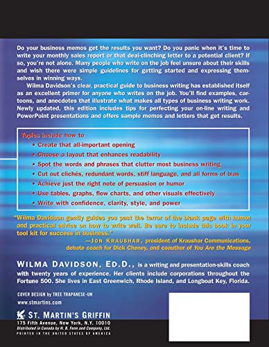 Business Writing: What Works, What Won't,Used