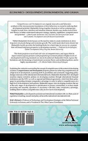 Competitiveness and Development: Myth and Realities (Anthem Other Canon Economics),Used