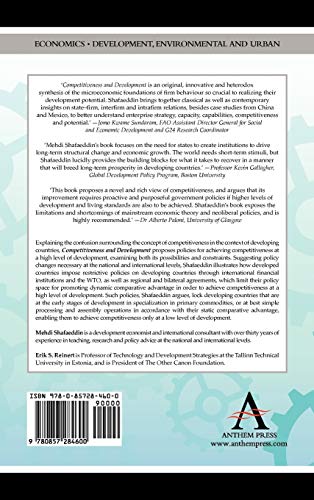 Competitiveness and Development: Myth and Realities (Anthem Other Canon Economics),Used