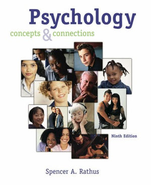 Cengage Advantage Books: Psychology: Concepts and Connections (with CDROM and InfoTrac) (Advantage Series:),New