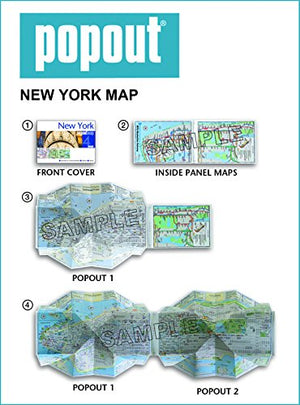 New York PopOut Map (PopOut Maps),Used