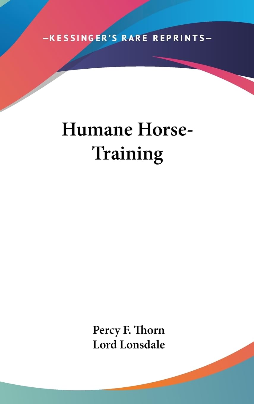 Humane Horsetraining,New