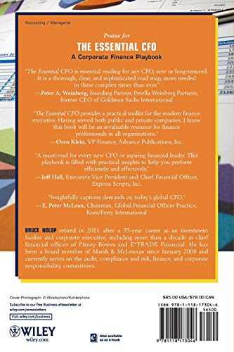 The Essential CFO: A Corporate Finance Playbook,Used