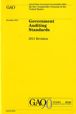 Government Auditing Standards: 2011 Revision,Used