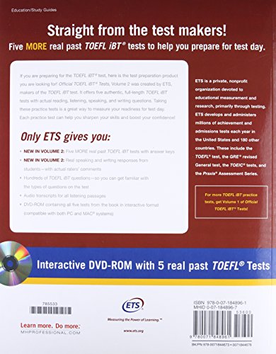 Official TOEFL iBT Tests,Used