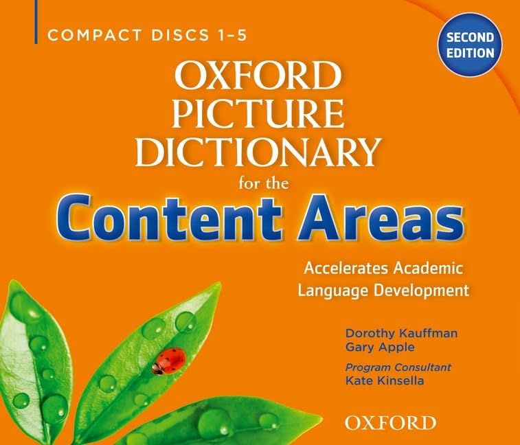 Oxford Picture Dictionary for the Content Areas Class Audio CDS (6) (Oxford Picture Dictionary for the Content Areas 2e),Used