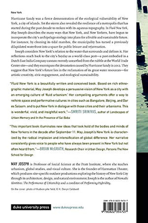 Fluid New York: Cosmopolitan Urbanism and the Green Imagination,Used