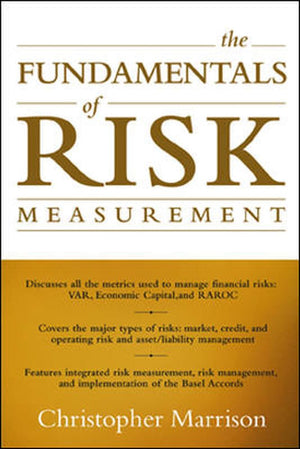 The Fundamentals of Risk Measurement,Used