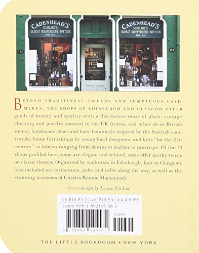 The Civilized Shopper's Guide to Edinburgh and Glasgow,Used