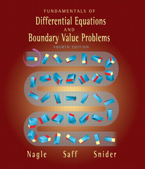 Fundamentals Of Differential Equations And Boundary Value Problems (4Th Edition)