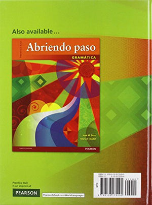 Abriendo Paso 2012 Lectura Student Edition (Hardcover),New