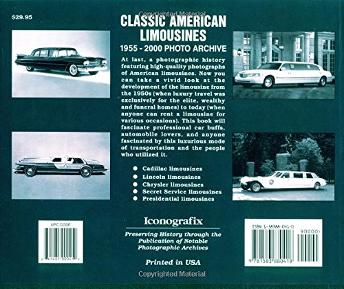 Classic American Limousines 19552000 Photo Archive