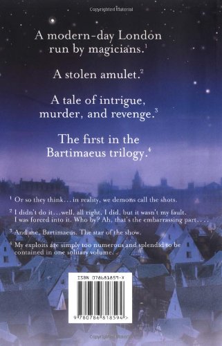 The Amulet Of Samarkand, Book 1 (Bartimaeus),New