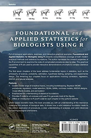Foundational and Applied Statistics for Biologists Using R,Used
