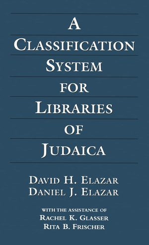 A Classification System for Libraries of Judaica,Used