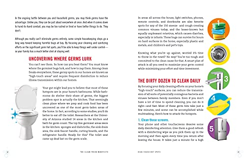 The Clean Freak Manifesto: The Germaphobe's Guide to Sanitizing Everything in Your Home,Used