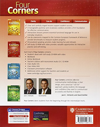 Four Corners Level 2 Full Contact B with Selfstudy CDROM,Used