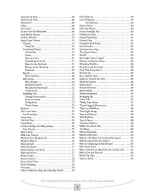 The Complete Book of Activities, Games, Stories, Props, Recipes, and Dances: For Young Children,Used
