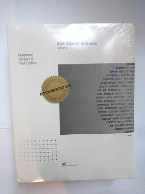 Sas/Graph Software: Reference, Version 6,Used