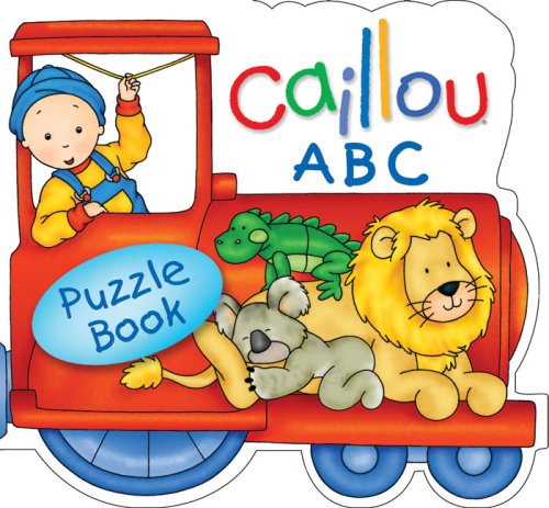 Caillou: ABC Train (Puzzle Book),Used