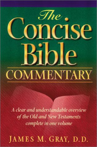 The Concise Bible Commentary,Used