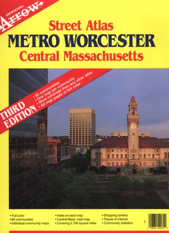 Metro Worcester Central Mass Street Atlas (Metro Worcester Central Mass Street Atlas),New
