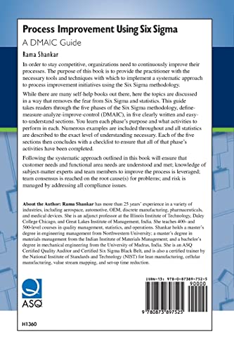 Process Improvement Using Six Sigma: A Dmaic Guide-new