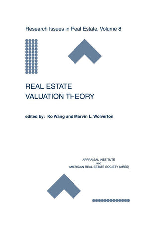 Real Estate Valuation Theory (Research Issues in Real Estate, 8),Used