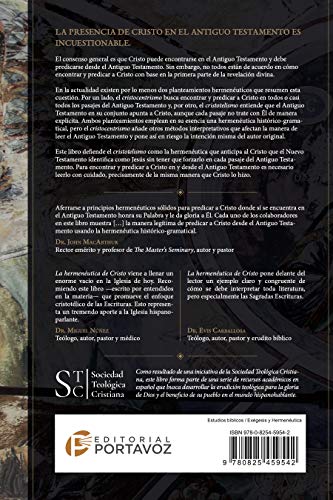 Hermenutica de Cristo: Hacia una interpretacin cristotlica del Antiguo Testamento (Spanish Edition),Used