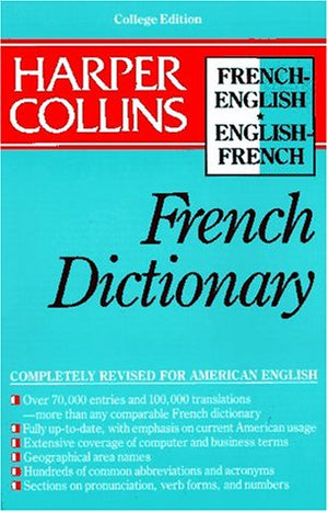 Harper Collins French Dictionary/Frenchenglish Englishfrench: College Edition,Used