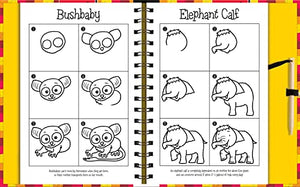 Scratch & Draw Animals  Scratch Art Activity Book (Scratch and Draw),Used