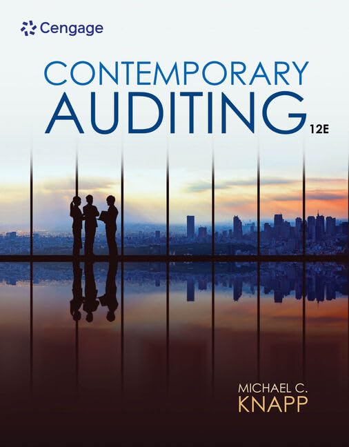 Contemporary Auditing-used