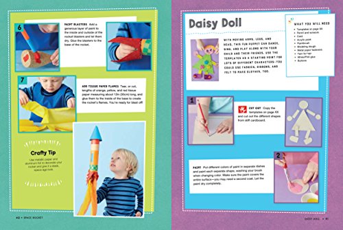 Let's Get Crafty with Cardboard and Paint: 25 creative and fun projects for kids aged 2 and up,Used