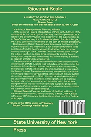 A History of Ancient Philosophy II: Plato and Aristotle (SUNY Series in Philosophy),Used