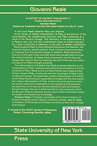 A History of Ancient Philosophy II: Plato and Aristotle (SUNY Series in Philosophy),Used