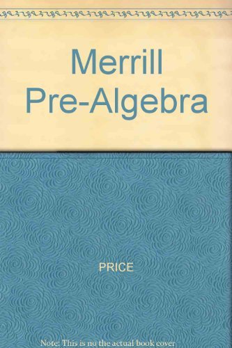 Merrill PreAlgebra,Used