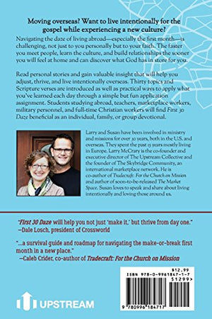 The First 30 Daze: Practical Encouragement for Living Abroad Intentionally,Used