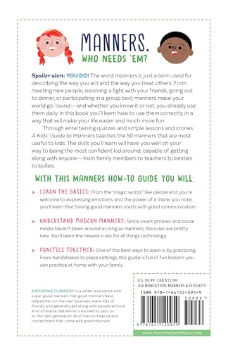 A Kids' Guide To Manners: 50 Fun Etiquette Lessons For Kids (And Their Families)