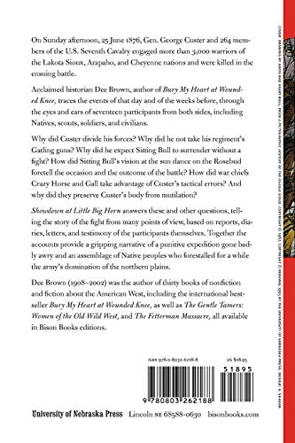 Showdown at Little Big Horn (Bison Book),Used