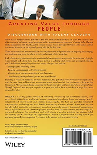 Creating Value Through People: Discussions with Talent Leaders,Used