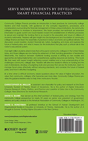 Community College Finance: A Guide for Institutional Leaders,Used
