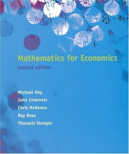 Mathematics for Economics  2nd Edition,Used