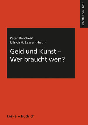 Geld und Kunst  Wer braucht wen? (Schriftenreihe der HWP, 4) (German Edition),Used