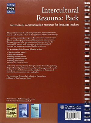 Intercultural Resource Pack: Intercultural communication resources for language teachers (Cambridge Copy Collection),Used